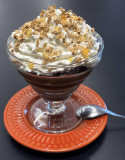 Açaí com nutella, chantilly e granola