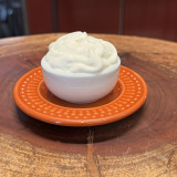 Porção de chantilly