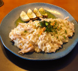 Risoto de Funghi seco e Damasco