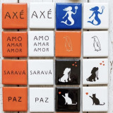 Mini azulejo imantado