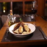 French Rack em Crosta de Pão