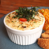 Escondidinho de carne seca com mandioca