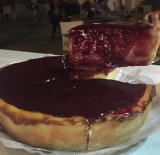 Fatia torta de ricota