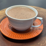 Chocolate quente (leite + chocolate)